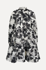 Stine Goya UK Tier Voluminous Ruffle Mini Dress Dress Anemone Jacquard