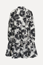 Stine Goya UK Tier Voluminous Ruffle Mini Dress Dress Anemone Jacquard