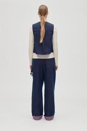 Stine Goya UK Twist Knee Seams Pants Pants Dusky / Dried Rose