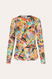 Stine Goya UK Vanessa Blouse Top 3069 Abstract Floral