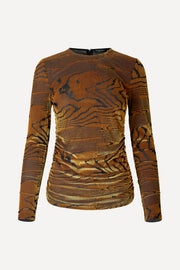 Stine Goya UK Vanessa Blouse Top 4013 Velvet Moirée