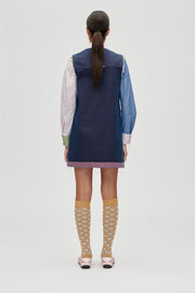 Stine Goya UK Vest Pocket Mini Dress Dress Dusky / Dried Rose