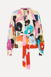 Stine Goya UK Vianna Blouse Top Tie Dye Floral Day