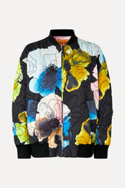 Stine Goya UK Voluminous Bomber Jacket Jacket Watercolor Bloom