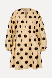 Stine Goya UK Voluminous Long Sleeve Mini Dress Dress Dots in Motion