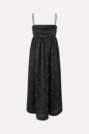 Stine Goya UK Voluminous Midi Dress Dress Black