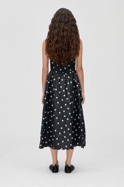 Stine Goya UK Voluminous Midi Dress Dress Quilted Dots