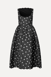 Stine Goya UK Voluminous Midi Dress Dress Quilted Dots