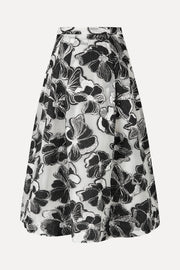 Stine Goya UK Voluminous Midi Skirt Skirt Anemone Jacquard