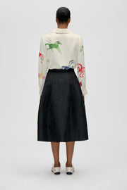Stine Goya UK Voluminous Midi Skirt Skirt Swans