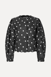 Stine Goya UK Voluminous Sleeve Jacket Outerwear Quilted Dots