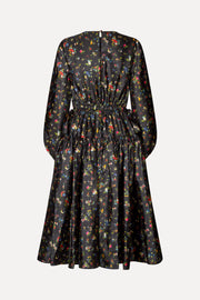 Stine Goya UK Waist Tie Ruffle Midi Dress Dress Magnolia Garden