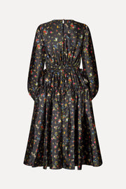 Stine Goya UK Waist Tie Ruffle Midi Dress Dress Magnolia Garden