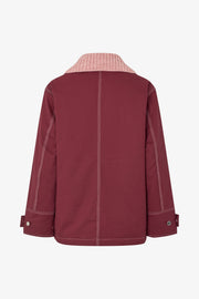 Stine Goya UK Workwear Boxy Jacket Outerwear Merlot