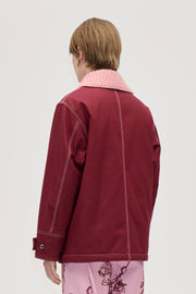 Stine Goya UK Workwear Boxy Jacket Outerwear Merlot