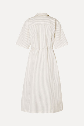 Stine Goya UK Workwear Midi Dress Dress Mimosa Stripe