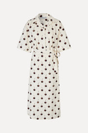 Stine Goya UK Workwear Midi Dress Dress Cherries