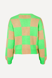 Stine Goya UK Amara Cardigan Knit Check