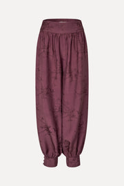 Stine Goya UK Balloon Pants With Hem Cuff Pants Bordeaux