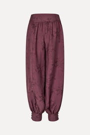 Stine Goya UK Balloon Pants With Hem Cuff Pants Bordeaux