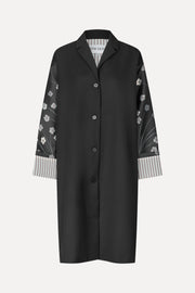 Stine Goya UK Bell Sleeve Coat Outerwear Bouquet In Pieces