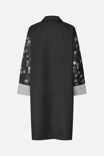 Stine Goya UK Bell Sleeve Coat Outerwear Bouquet In Pieces