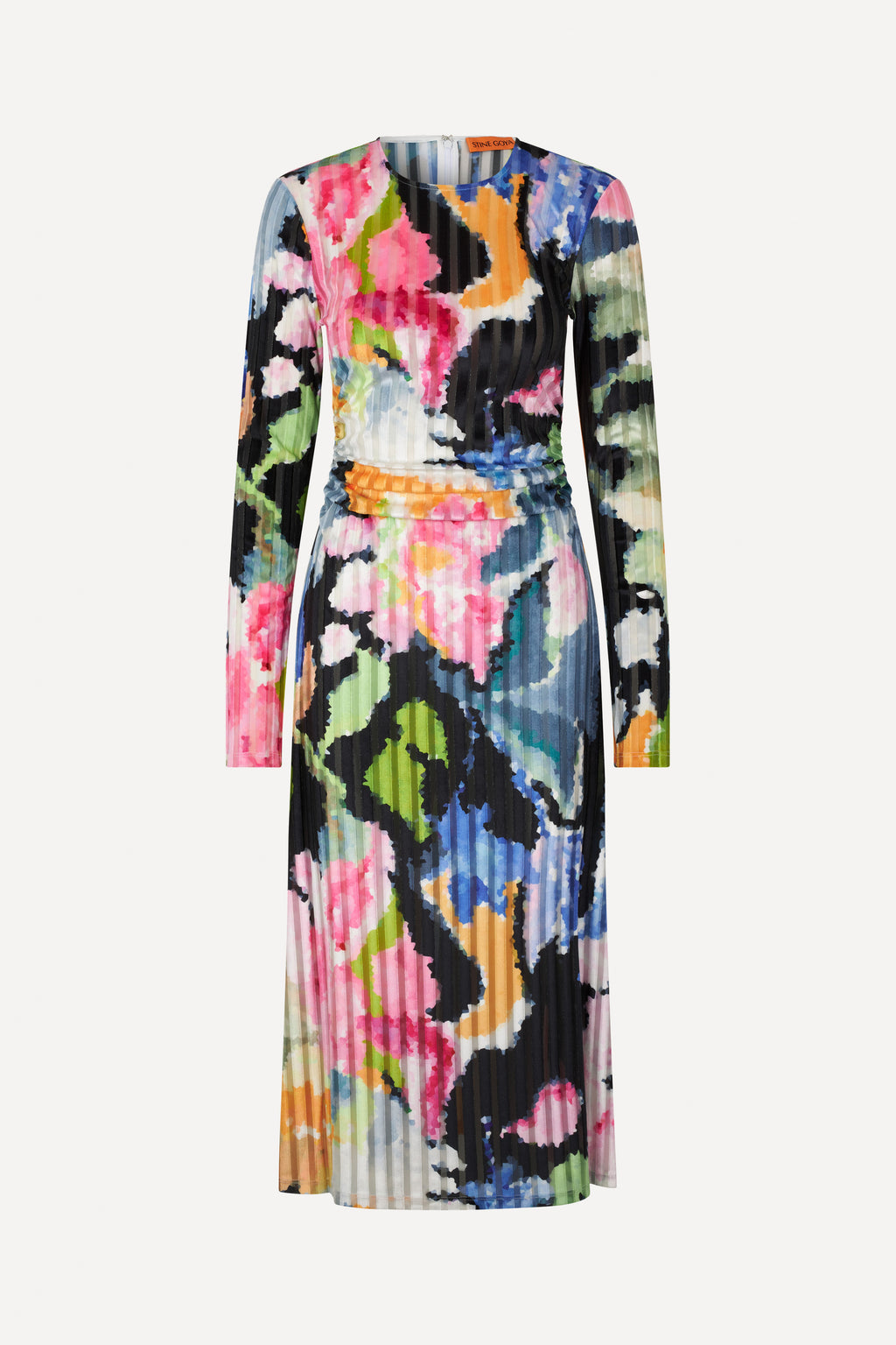 Blackley Dress - Artistic Floral - Stine Goya UK