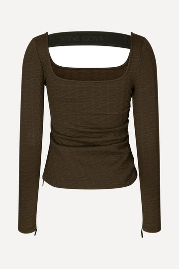 Stine Goya UK Bowie Blouse Top SG Logo