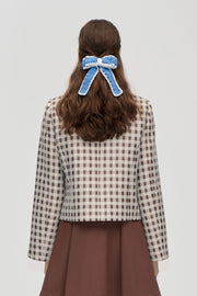 Stine Goya UK Boxy Jacket Jacket Checks