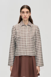 Stine Goya UK Boxy Jacket Jacket Checks
