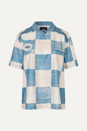 Stine Goya UK Boxy T-Shirt Top Checks