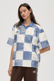 Stine Goya UK Boxy T-Shirt Top Checks