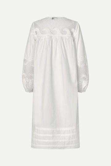 Stine Goya UK Broderie Long Tunic Dress Dress Ballerina Broderie