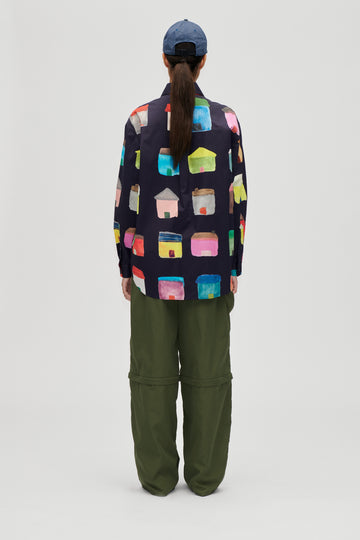 Stine Goya UK Bungee Tech Zip-Off Pants Pants Olive Night