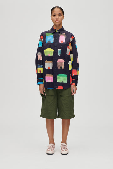 Stine Goya UK Bungee Tech Zip-Off Pants Pants Olive Night