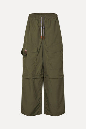 Stine Goya UK Bungee Tech Zip-Off Pants Pants Olive Night