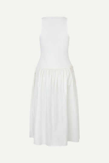 Stine Goya UK Casual Tank Midi Dress Dress Off White