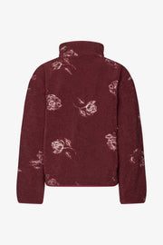 Stine Goya UK Casual Zipper Jacket Outerwear Sketch Of A Rose