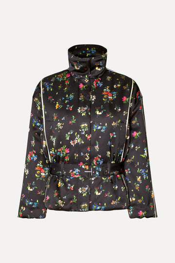 Stine Goya UK Cinched Aviator Bomber Jacket Jacket Magnolia Garden