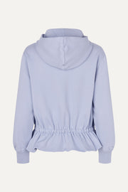 Stine Goya UK Cinched Waist Sweatshirt Top Brunnera Blue