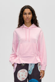 Stine Goya UK Cinched Waist Sweatshirt Top Muted Blush