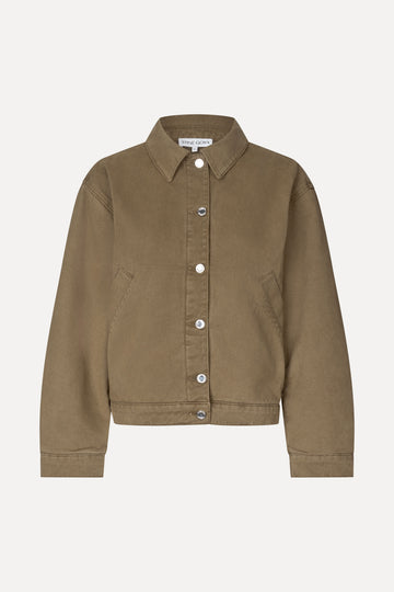 Stine Goya UK Circular Yoke Jacket Outerwear Ephemeral Bloom