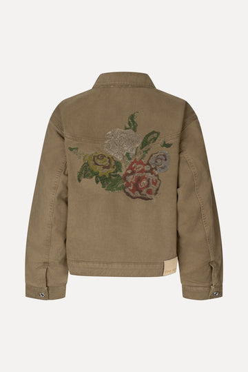 Stine Goya UK Circular Yoke Jacket Outerwear Ephemeral Bloom
