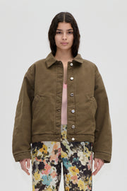 Stine Goya UK Circular Yoke Jacket Outerwear Ephemeral Bloom
