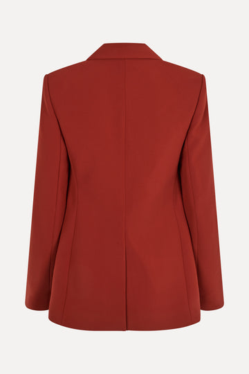 Stine Goya UK Classic Fit Blazer Jacket Bordeaux