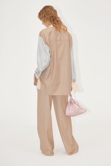 Stine Goya UK Classic Oversize Shirt Shirt Multi Stripes