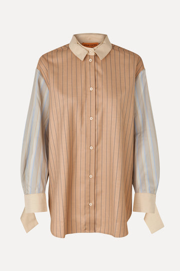 Stine Goya UK Classic Oversize Shirt Shirt Multi Stripes