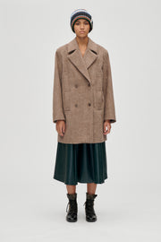 Stine Goya UK Coat Outerwear Fluffy Rhombus