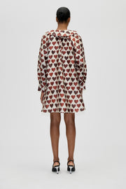 Stine Goya UK Collared Voluminous Dress Dress Hearts