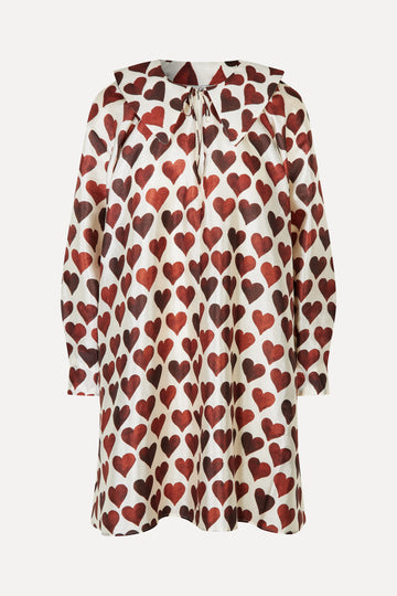 Stine Goya UK Collared Voluminous Dress Dress Hearts